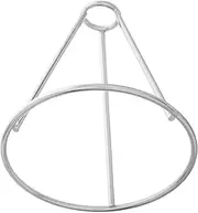 FONDOTIN Triangular Metal Seed Holder for Hydroponic Plants Avocado Seed Rack with Dual Ring Bracket Durable Propagation Station for Healthy Growth Easy to Use with Various Vase Bases