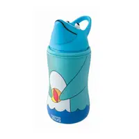 在飛比找松果購物優惠-Thermo Mug【日本不鏽鋼動物水壺】-藍海豚 (8.2