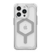 [114286114333] Plyo MagSafe Apple iPhone 15 Pro 6.1" Case Ice/Silver,16ft. Drop Protection