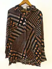 SASS & BIDE Systematic Somethings Shirt Top Blouse Size 10 BNWT $350 C42