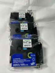 3 Labelife Compatible Label Tape Replacement for P Touch TZe TZ Tape 6mm TZe