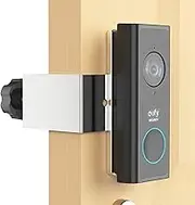 VMEI Anti-Theft Doorbell Mount Work for eufy Video Doorbell C210 (T8222),No Drill,Not Rust, Not Block Doorbell Sensor, Door Mount for Home Apartment Office Room Renters-Silver
