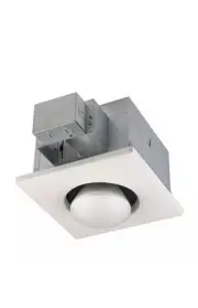 Broan 161-H One Bulb Ceiling Heater Bathroom Light Infrared (Bulb not Included)