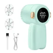 Rechargeable Fabric Shaver,Electric Lint Remover with Digital Display,3-Speed...