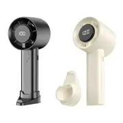 Portable Handheld Fan 100 Speed Mini Cooling Desk Fan Quiet Handheld Fan
