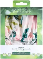 EcoTools Shower Cap, Organic Cotton Lining, Keeps Hair Dry During Shower, Fit...