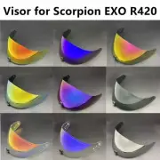 Motorcycle Helmet Visor For Scorpion Exo-R420 Moto Bike Sunshield Face Shield