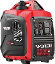 AMERISUN Portable Inverter Generator 2500W Gas Powered, Long Runtime Gas Generator for Home Backup, Emergency, Camping, EPA Compliant 2025 Version