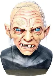shoperama High-quality food grade latex mask - Gollum - Lord of the Rings Hobbit