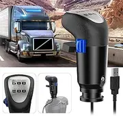 USB Gearshift Knob from a Man Truck ATS ETS for Logitech G29 G27 G25 THRUSTMASTER TH8A QH Gearshift Shifter Knob for ATS ETS2 Games AI PC