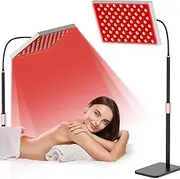 Red Light Therapy Lamp for Body,Infrared Light Therapy Panel with Stand,660nm Red Light & 850nm Near Infrared Light Therapy Device for Face & Body
