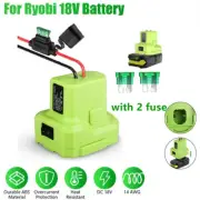 Power Wheels Battery Adapter DIY Converter w/2 Fuse&Swich for Ryobi 18V 14 Gauge