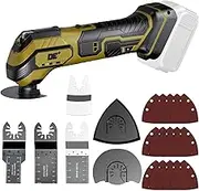 Oscillating Tooll Kit without Accessories(Battery Not Included)