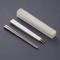 在飛比找瑪黑家居選物優惠-台灣第一筷 台灣製 316不鏽鋼 隨身筷 白色
