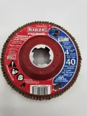 Flap Disc,40-Grit for X-Lock and All G