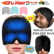 Aroma Season Ice Pack Migraine Hat Hot Cold Therapy Headache Pain Relief Tool TO