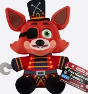 FNAF Five Nights At Freddy's HOLIDAY Plush 7" Nutcracker Foxy Funko 2023