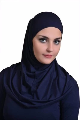 2 pcs AL- Amira hijab-Women Muslim Cotton 2 Pcs Ameera Hijab Hijab