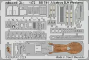 EDPSS741 - Eduard Photoetch (Zoom) 1:72 - Albatros D.V Weekend (Eduard)