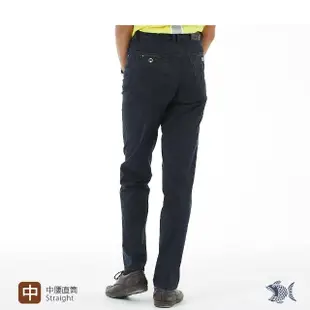 【NST JEANS】特大尺碼 美式漫畫網點風織紋 男休閒褲-中腰直筒(390-5816/3295)