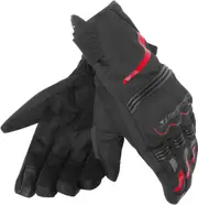 Dainese Tempest D-Dry, black-red, Size 3XL for Men Black Red