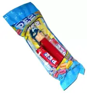 MARVEL Pez Dispenser CAPTAIN AMERICA [Cello Bag ] 2 Pez Candy Refills~2015