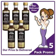 Rye Whiskey Spirit Essence Flavouring x 5 Pack By Still Spirits