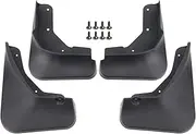 4pcs ，Compatible with Nissan Rogue X-Trail XTRAIL T33 2021 2022 Car Molded Front Rear Splash Guards Fender Mud Flaps Mudguards Protector