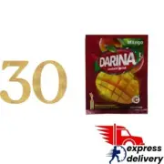 Darina Instant Drink Powder Mango Flavor 25 Gram 30 Pieces عصير نكهة المنجا