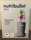 Nutribullet Pro 900 Watts 32-Oz Nutrient Extractor Blender - Matte Gray