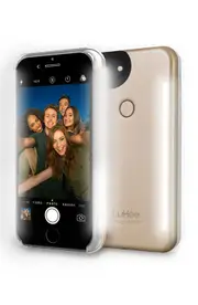 LuMee Duo LED Lighted iPhone 6/6s/7/8 & 6/6s/7/8 Plus Case in Gold Matte at Nordstrom