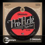 D'Addario EJ49 Pro Arte Black Nylon Classical Guitar Strings - (Normal Tension)