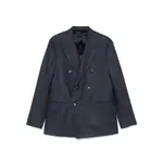 [Caruso] Caruso Double-breasted Blazer 48 IT BLUE