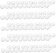 BEBEMOKO Disposable Nose Plug Sponge Filters Invisible Nasal Filters for Dust Protection Nose Plugs for Enhanced Breathing White for Tanning Prevention