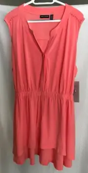 3X Nina Leonard Sunset Sleeveless Tunic Top NWT