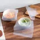 4Pcs Reusable Silicone Stretch Lids Bowl Food Cover Vacuum Wrap Seal Food Co`-s