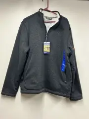 New With Tags Mens Orvis Sherpa 1/4 Zip Sweatshirt Size Large