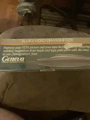 Geneva VCR-205 Audio/Video Demagnetizer