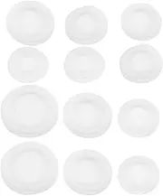 KOMBIUDA 20pcs Rubber Saving Box Plugs Piggy Bank Stoppers for Various Coin Containers Compact Sturdy Bottom Closure Plugs for Money Saving Boxes