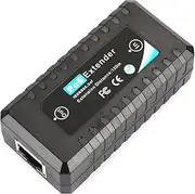1 Port Ethernet IEEE802.3af, Plug and Play PoE Extender 100Mbps for Security Systems IP Camera