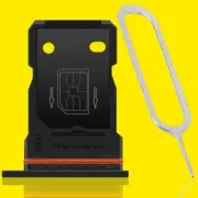 Black Single SIM Card Tray Slot Holder Replace W/ Eject Pin for OnePlus 9 Pro 5G