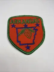 Iron Sew On Patch - Arkansas State Pinecone BgC