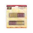 LED Autolamps Stop/Tail/Indicator Light LED 12-24V Twin Pack with Black Base ...