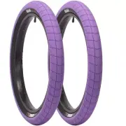 Pack of 2 Eclat Fireball Tire - 20 x 2.3, Purple/Black