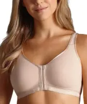NEW Berlei Front Opening Fastening Post Surgery / Mastectomy Bra Cotton Pockets