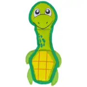 Outward Hound Fire Biterz Sea Turtle Plush Dog Toy (Medium)