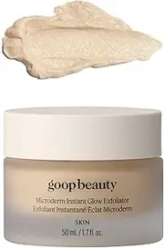 goop Beauty Microderm Exfoliator | Microdermabrasion Scrub to Smooth Textured Skin | Physical & Chemical Exfoliant | Micro-Exfoliating Minerals & Glycolic Acid | 1.7 fl oz