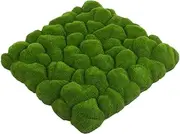 Abaodam Simulation Moss Panel Decor Artificial Moss Mat for Indoor Decoration Durable Grass Wall Backdrop Low Maintenance Faux Turf for Home and DIY Crafts