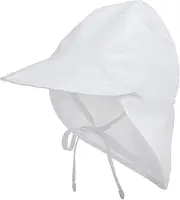 [Durio] Unisex Children's Peaked Cap with Neck Protection Baby Sun Hat UV SPF50+ with Ties Toddler Summer Hat