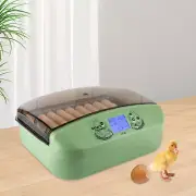 32 Egg Incubator Fully Automatic Digital Led Turning Chicken Eggs Poultry Green
